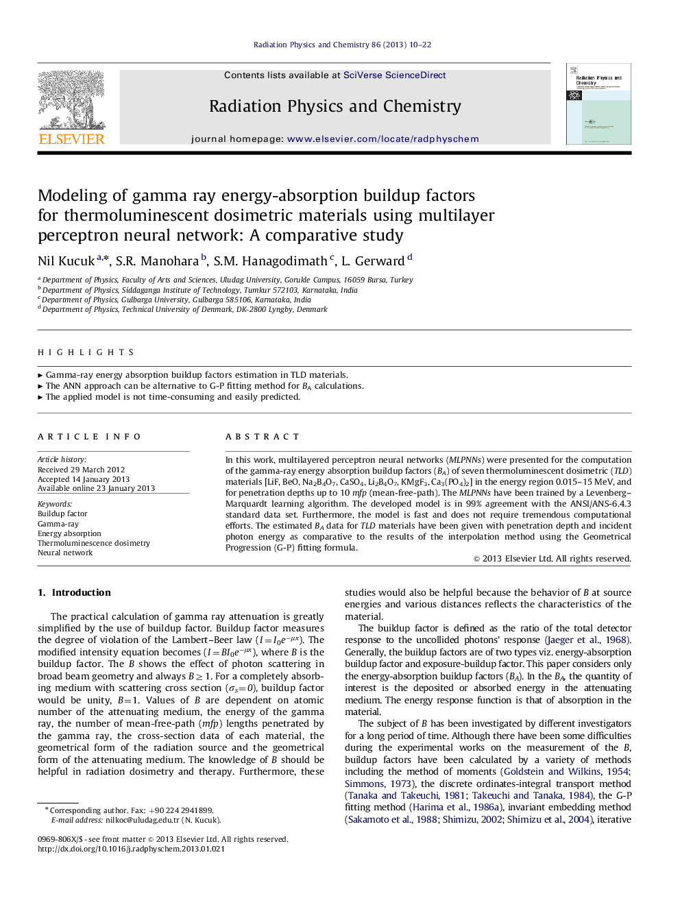 Modeling of gamma ray energy-absorption buildup factors for thermoluminescent dosimetric materials using multilayer perceptron neural network: A comparative study