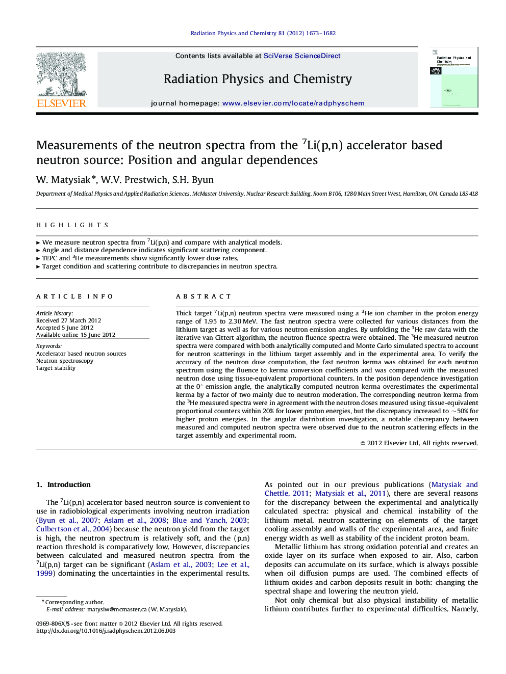 Measurements of the neutron spectra from the 7Li(p,n) accelerator based neutron source: Position and angular dependences