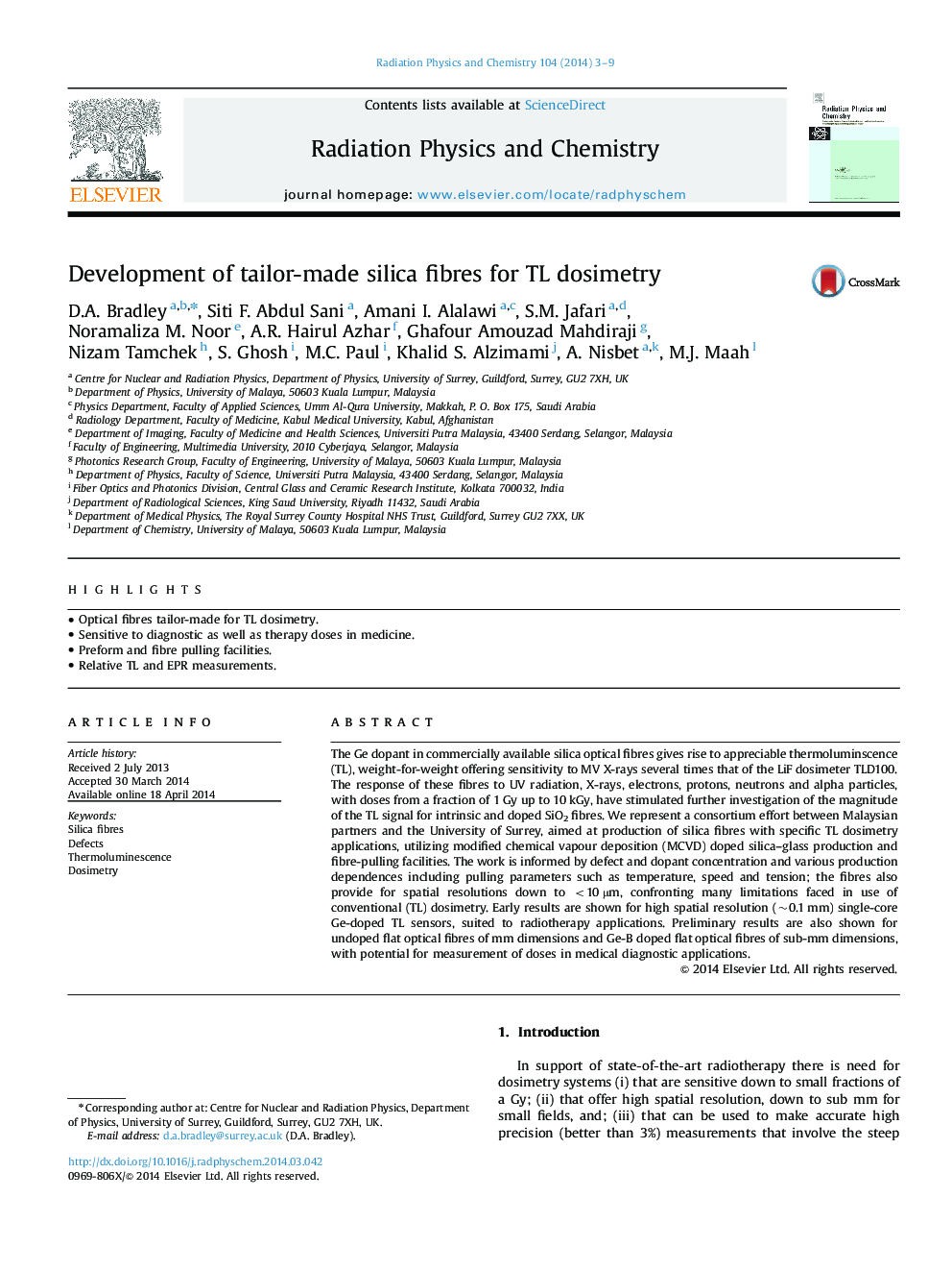 Development of tailor-made silica fibres for TL dosimetry