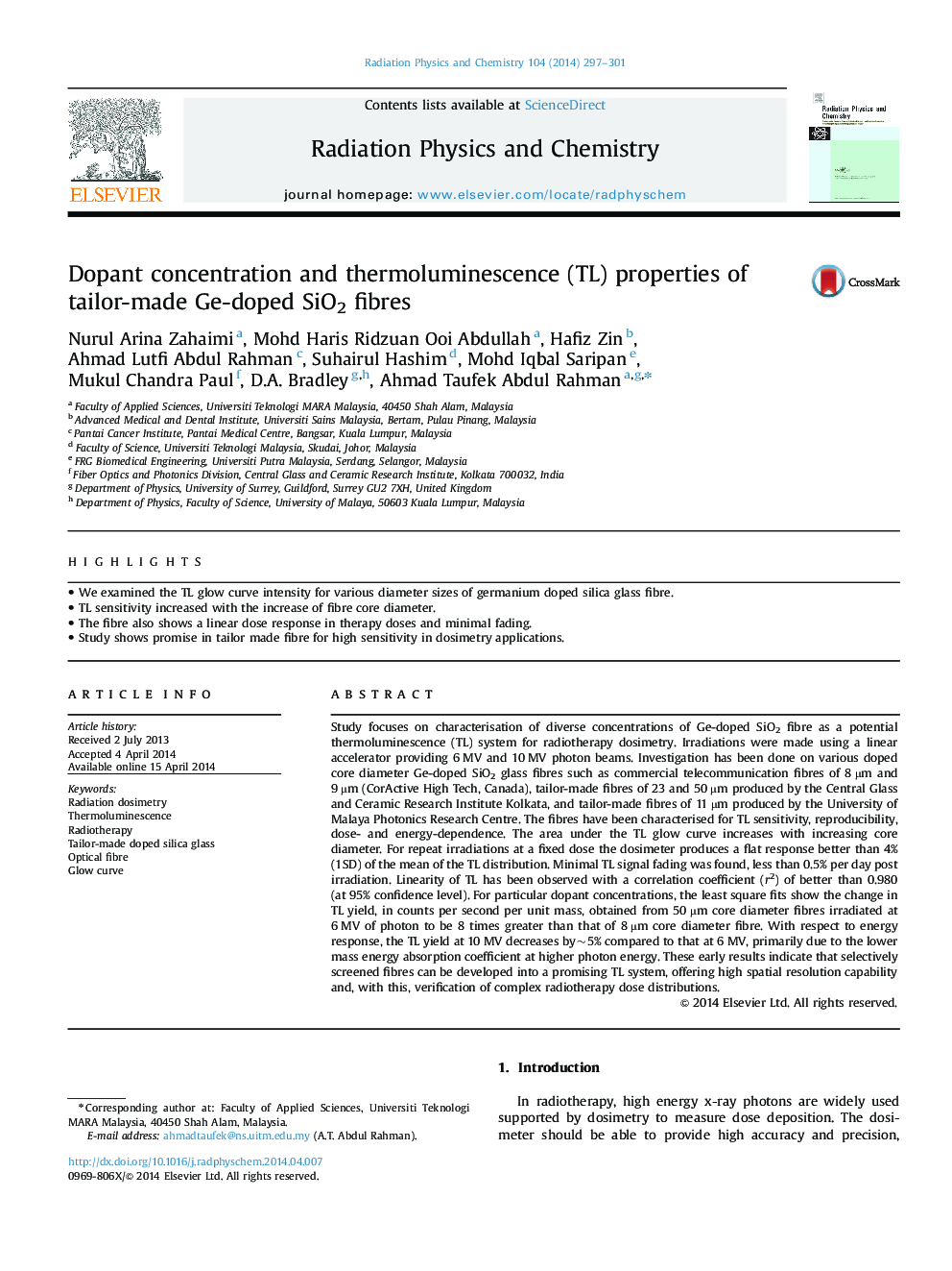 Dopant concentration and thermoluminescence (TL) properties of tailor-made Ge-doped SiO2 fibres