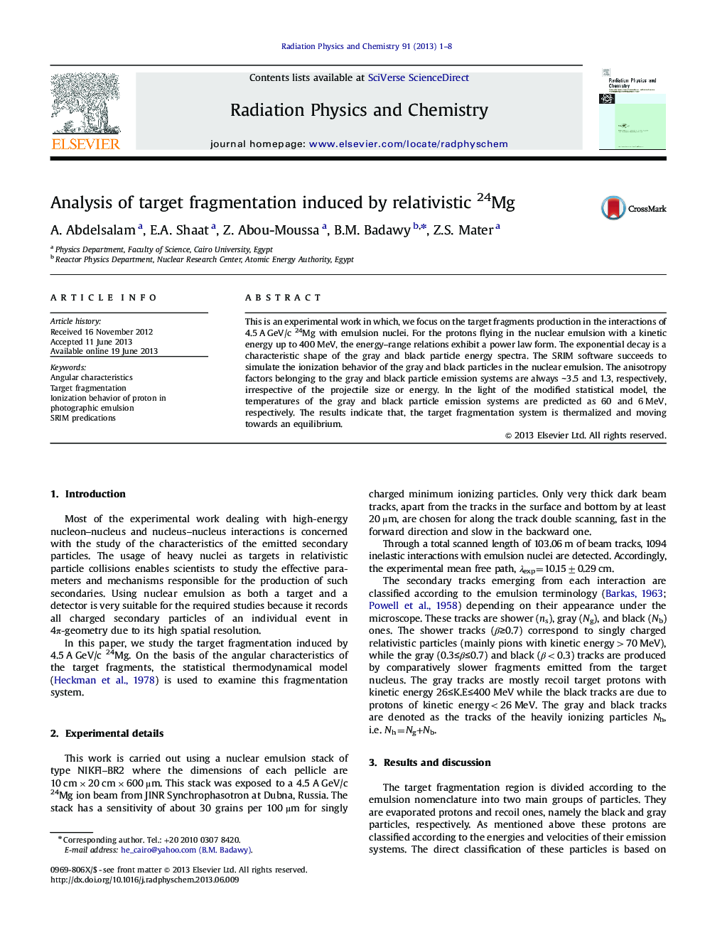 Analysis of target fragmentation induced by relativistic 24Mg