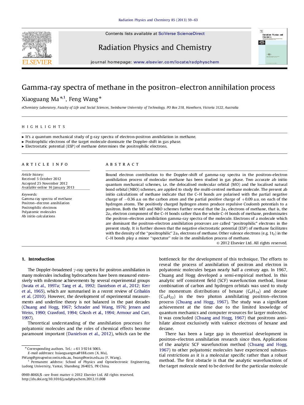 Gamma-ray spectra of methane in the positron–electron annihilationprocess