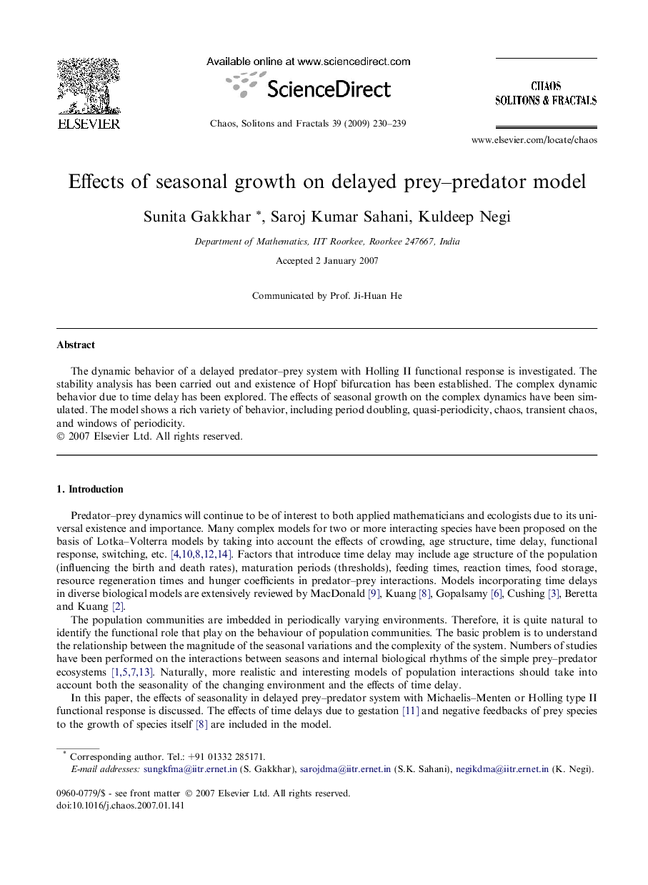 Effects of seasonal growth on delayed prey–predator model