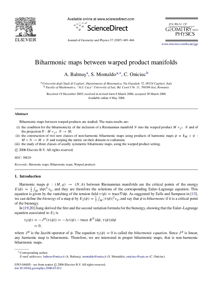 Biharmonic maps between warped product manifolds