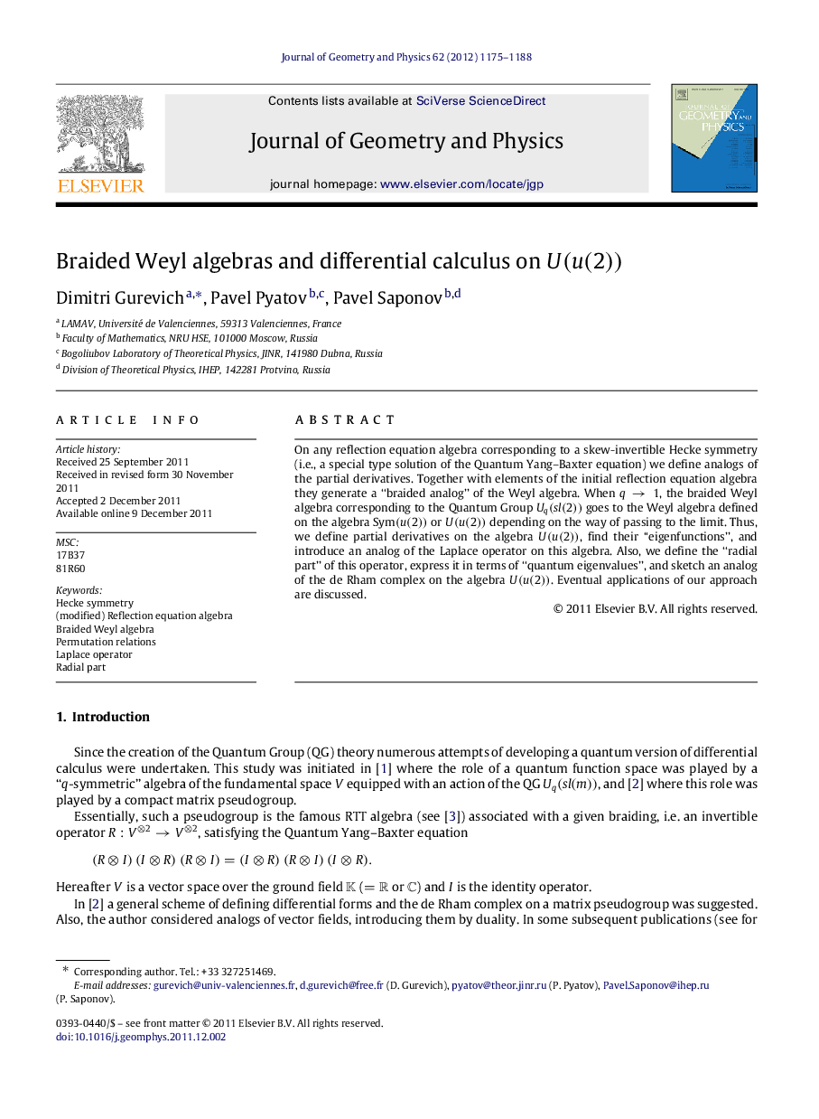 Braided Weyl algebras and differential calculus on U(u(2))U(u(2))