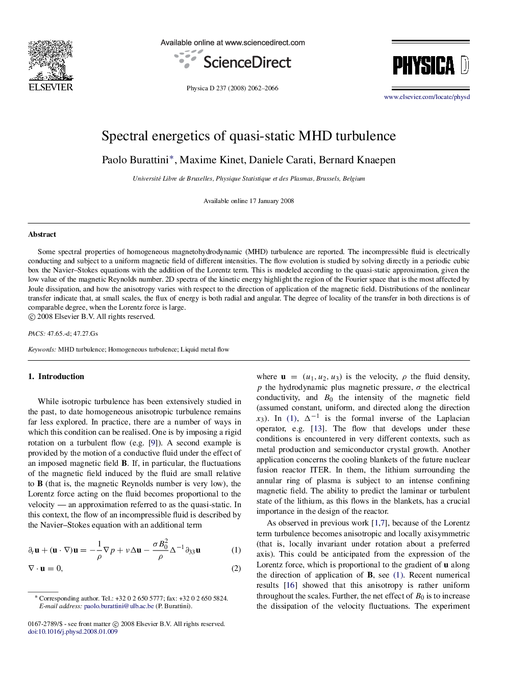 Spectral energetics of quasi-static MHD turbulence