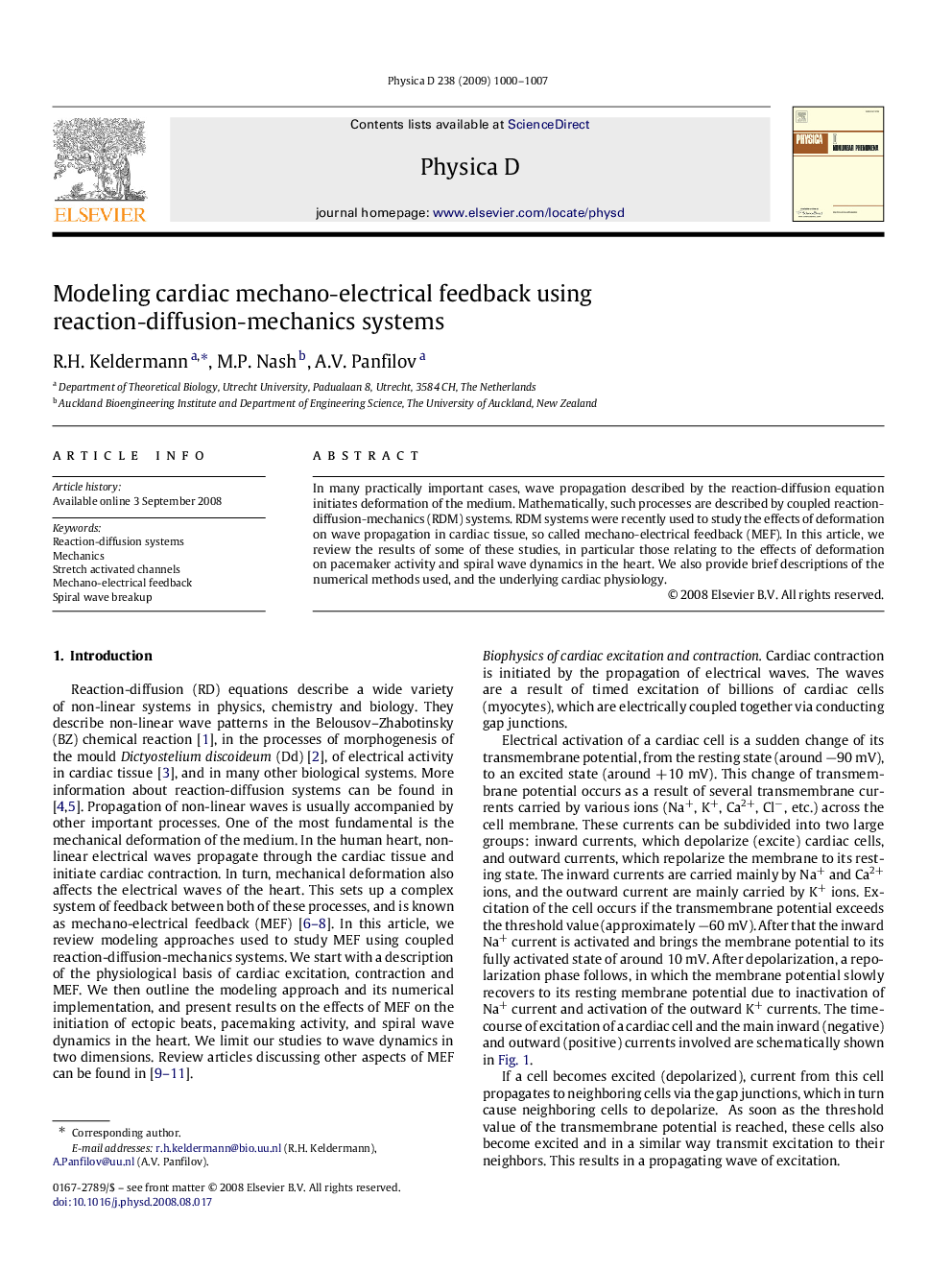 Modeling cardiac mechano-electrical feedback using reaction-diffusion-mechanics systems