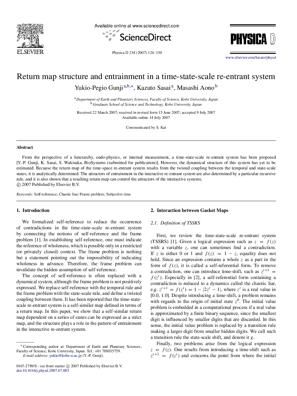 Return map structure and entrainment in a time-state-scale re-entrant system