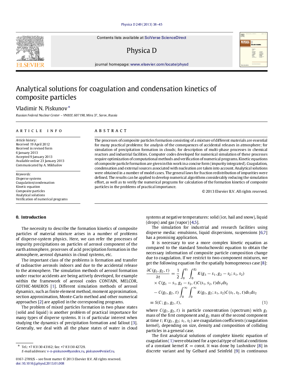 Analytical solutions for coagulation and condensation kinetics of composite particles