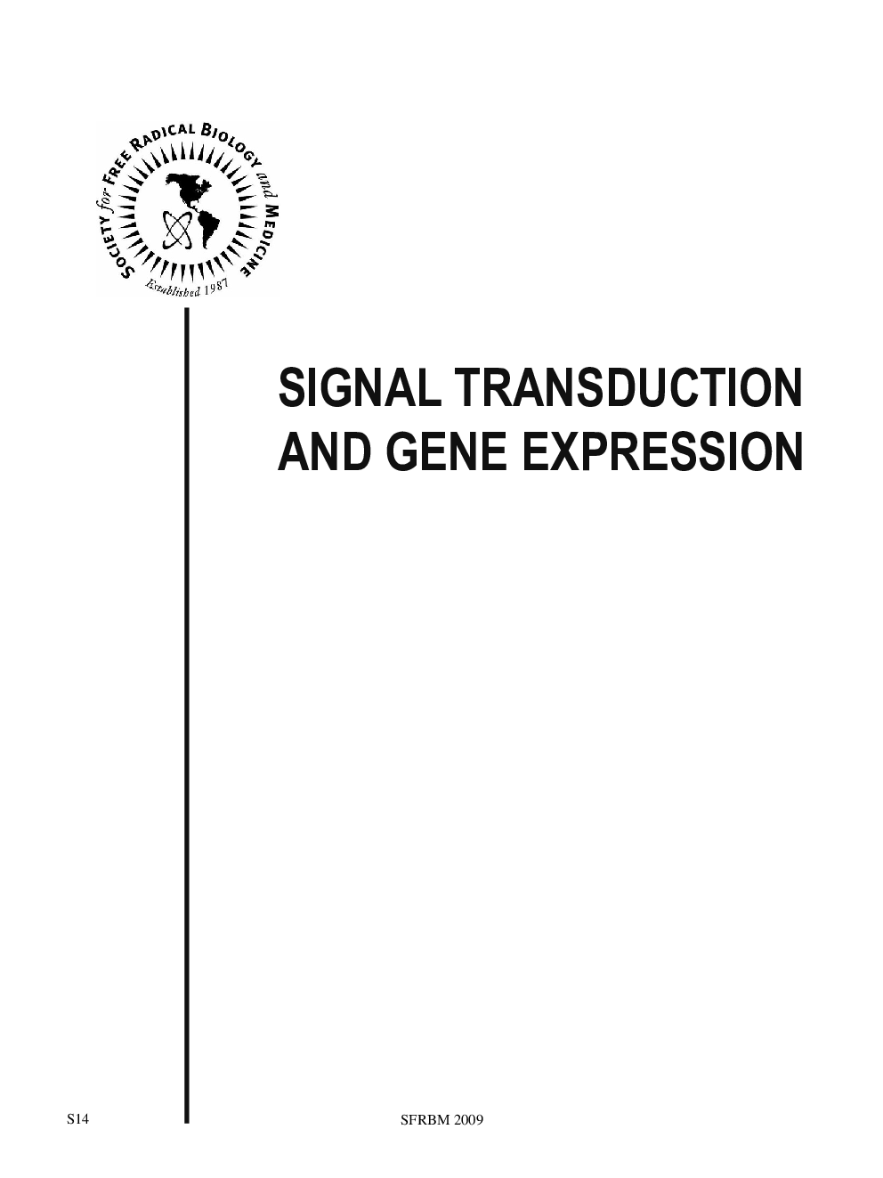 عکس صفحه اول مقاله: Signal Transduction and Gene Expression Signal Transduction and Gene Expression