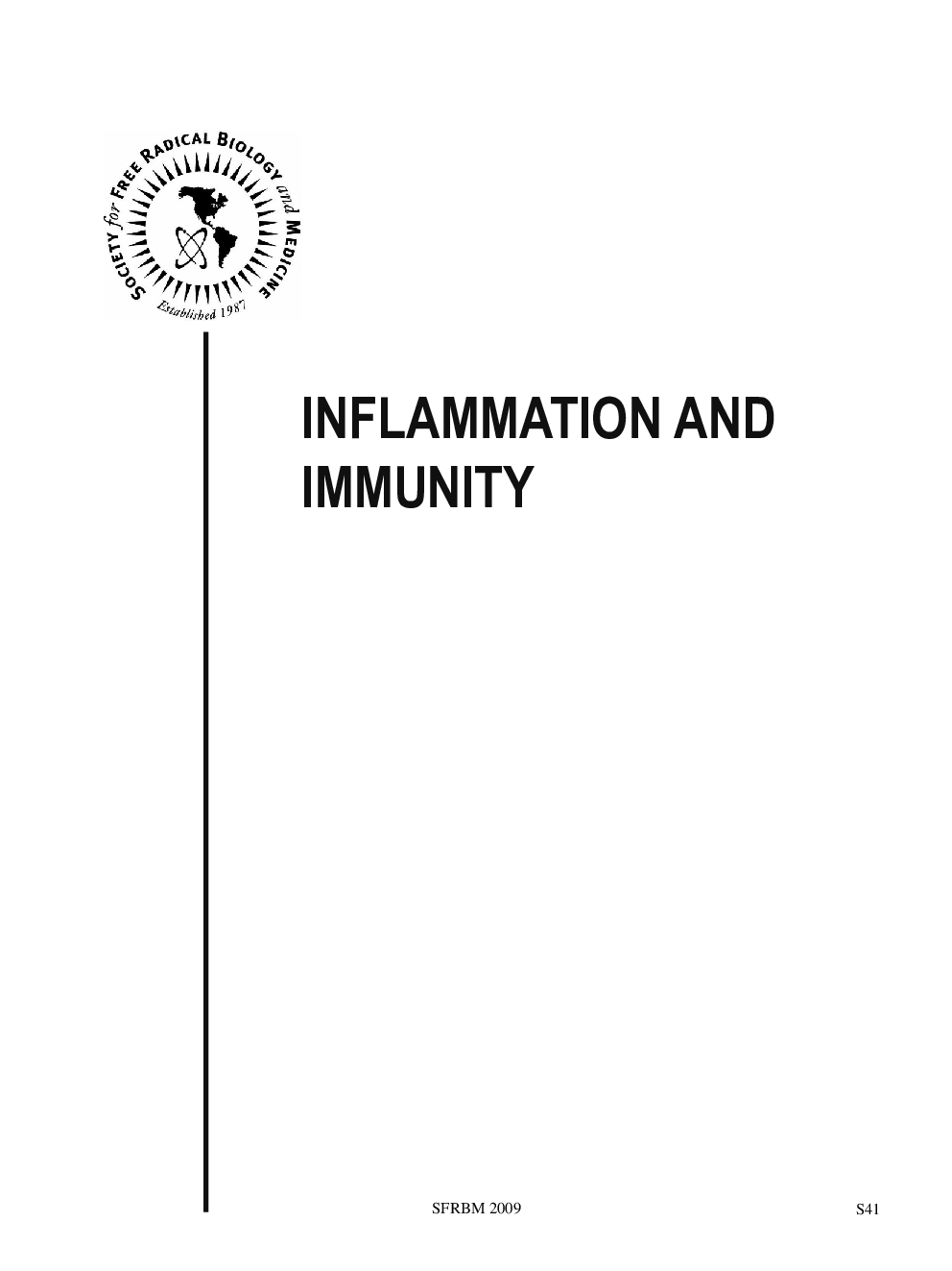 عکس صفحه اول مقاله: Inflammation and Immunity Inflammation and Immunity