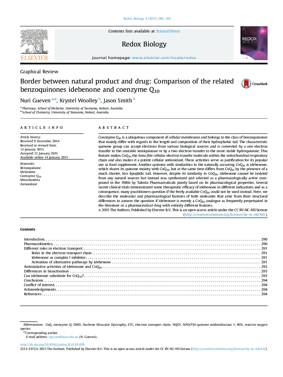 Border between natural product and drug: Comparison of the related benzoquinones idebenone and coenzyme Q10