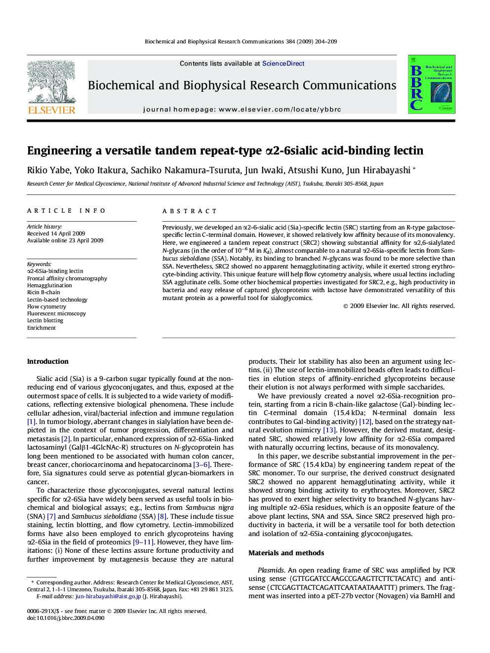 Engineering a versatile tandem repeat-type α2-6sialic acid-binding lectin