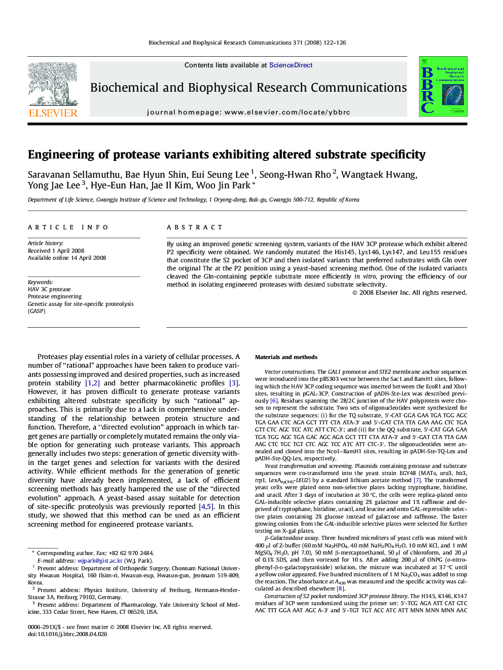 Engineering of protease variants exhibiting altered substrate specificity