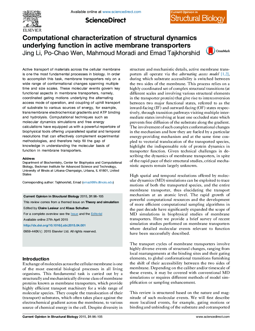 Computational characterization of structural dynamics underlying function in active membrane transporters