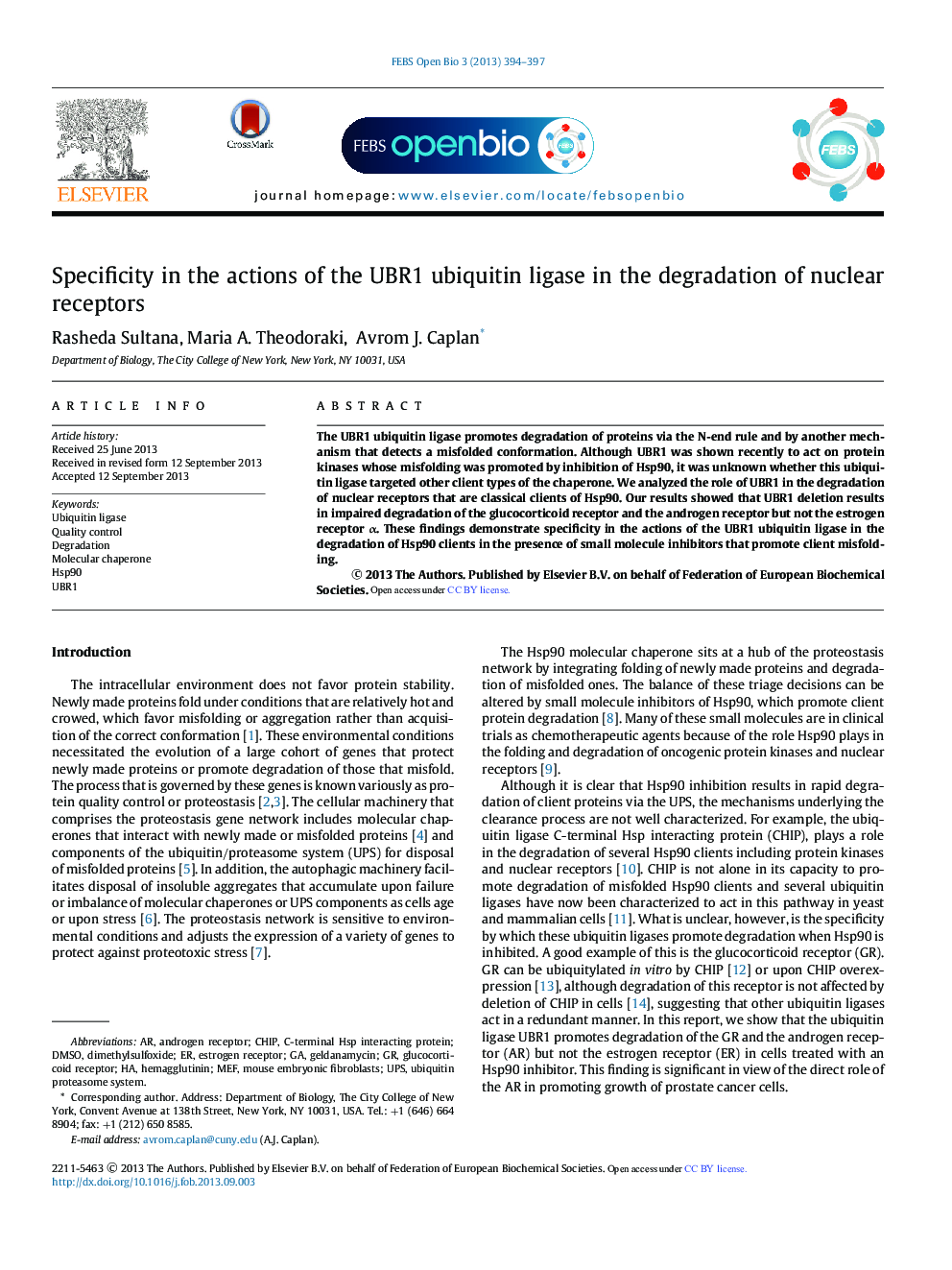 Specificity in the actions of the UBR1 ubiquitin ligase in the degradation of nuclear receptors