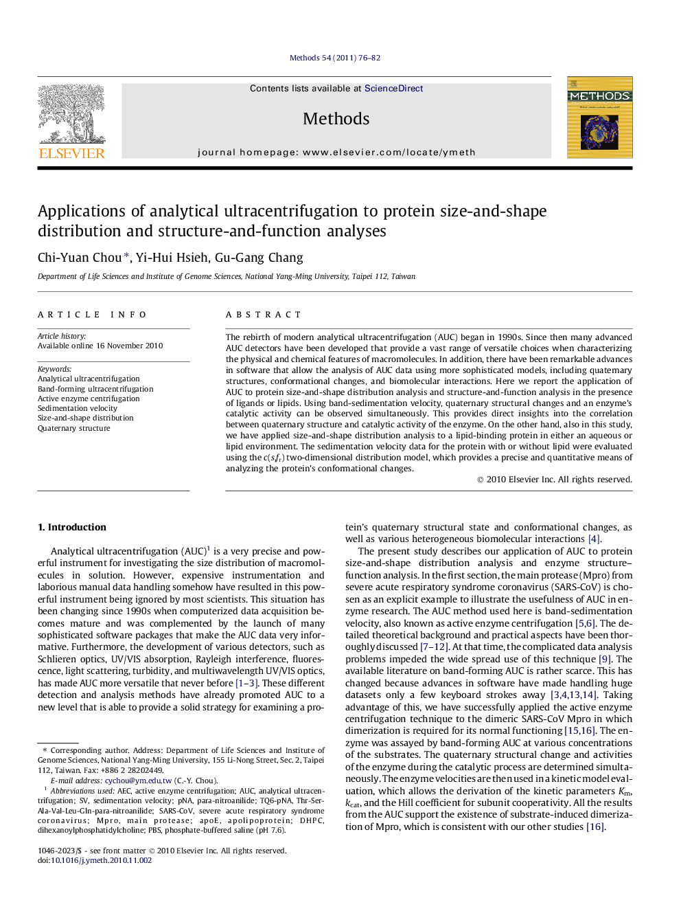 Applications of analytical ultracentrifugation to protein size-and-shape distribution and structure-and-function analyses