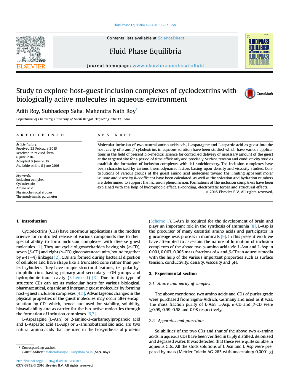 مطالعه به منظور بررسی مجتمع های گنجاندن میزبان ـ مهمان cyclodextrins با مولکول‌های فعال زیستی در محیط آبی