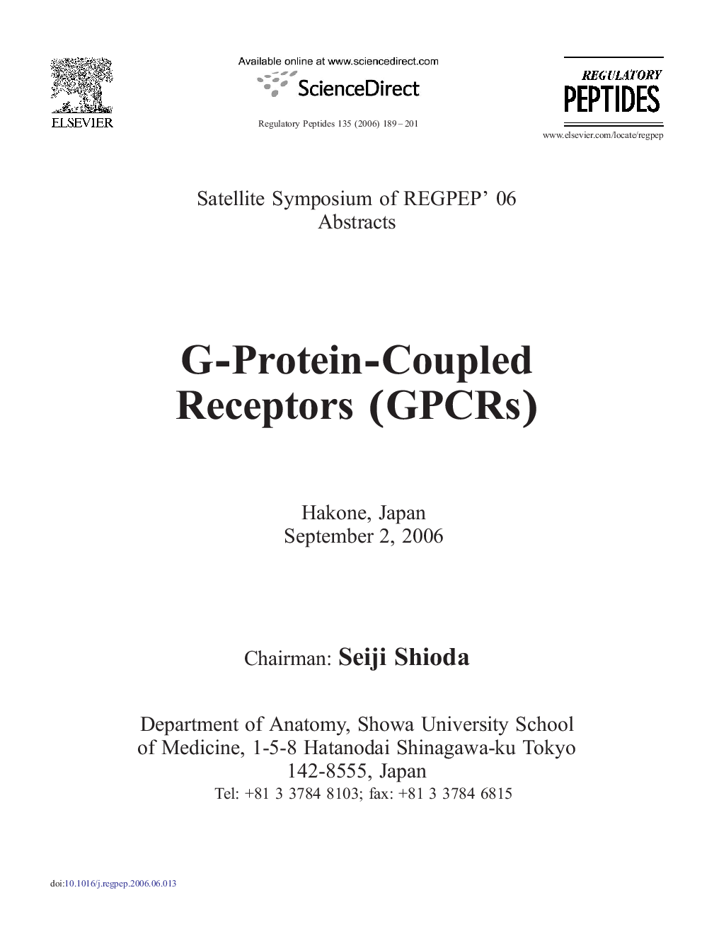 G-Protein-Coupled Receptors (GPCRs)