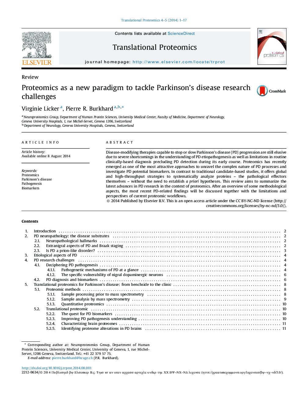 Proteomics as a new paradigm to tackle Parkinson’s disease research challenges 