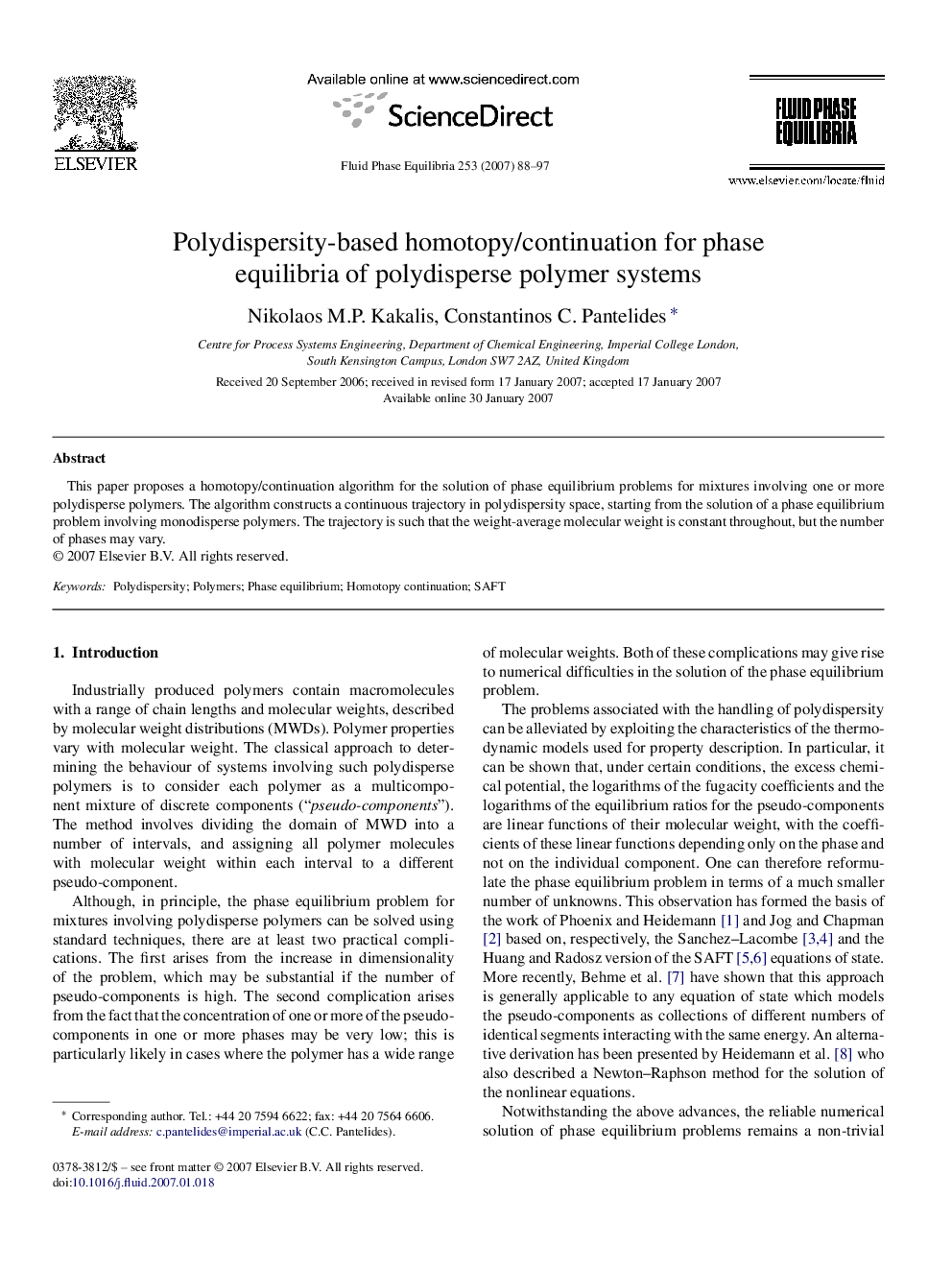 Polydispersity-based homotopy/continuation for phase equilibria of polydisperse polymer systems