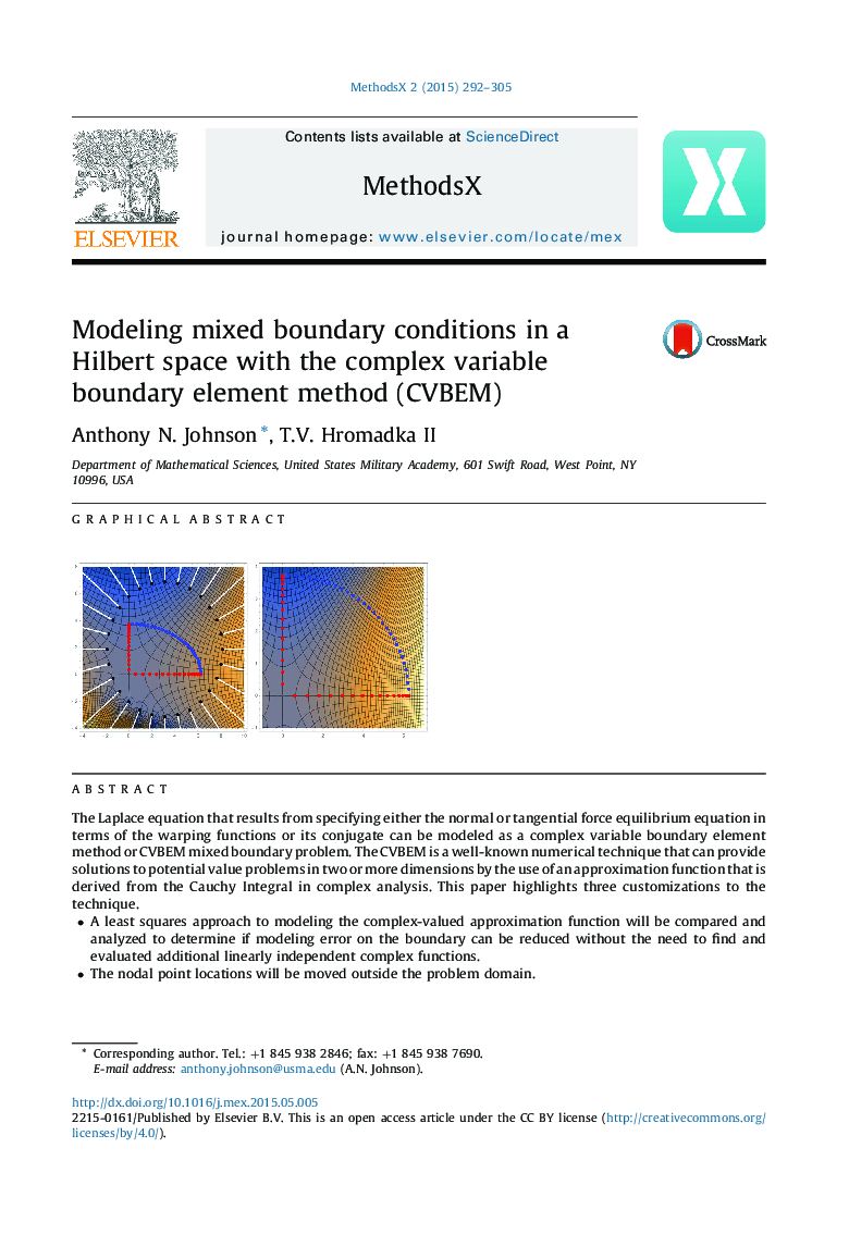 Modeling mixed boundary conditions in a Hilbert space with the complex variable boundary element method (CVBEM)