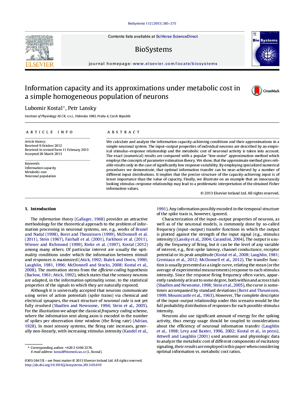 Information capacity and its approximations under metabolic cost in a simple homogeneous population of neurons