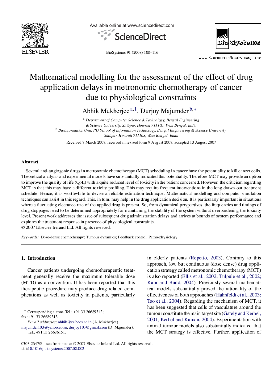 Mathematical modelling for the assessment of the effect of drug application delays in metronomic chemotherapy of cancer due to physiological constraints