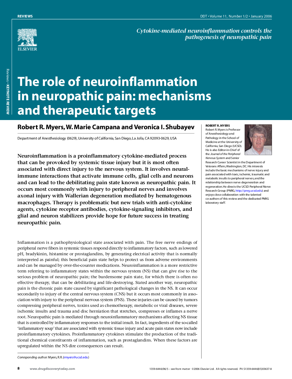 The role of neuroinflammation in neuropathic pain: mechanisms and therapeutic targets