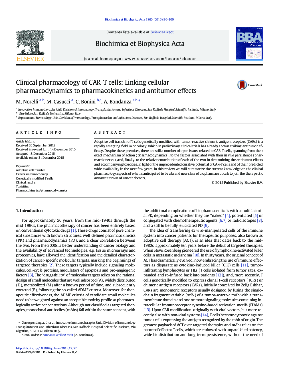 Clinical pharmacology of CAR-T cells: Linking cellular pharmacodynamics to pharmacokinetics and antitumor effects