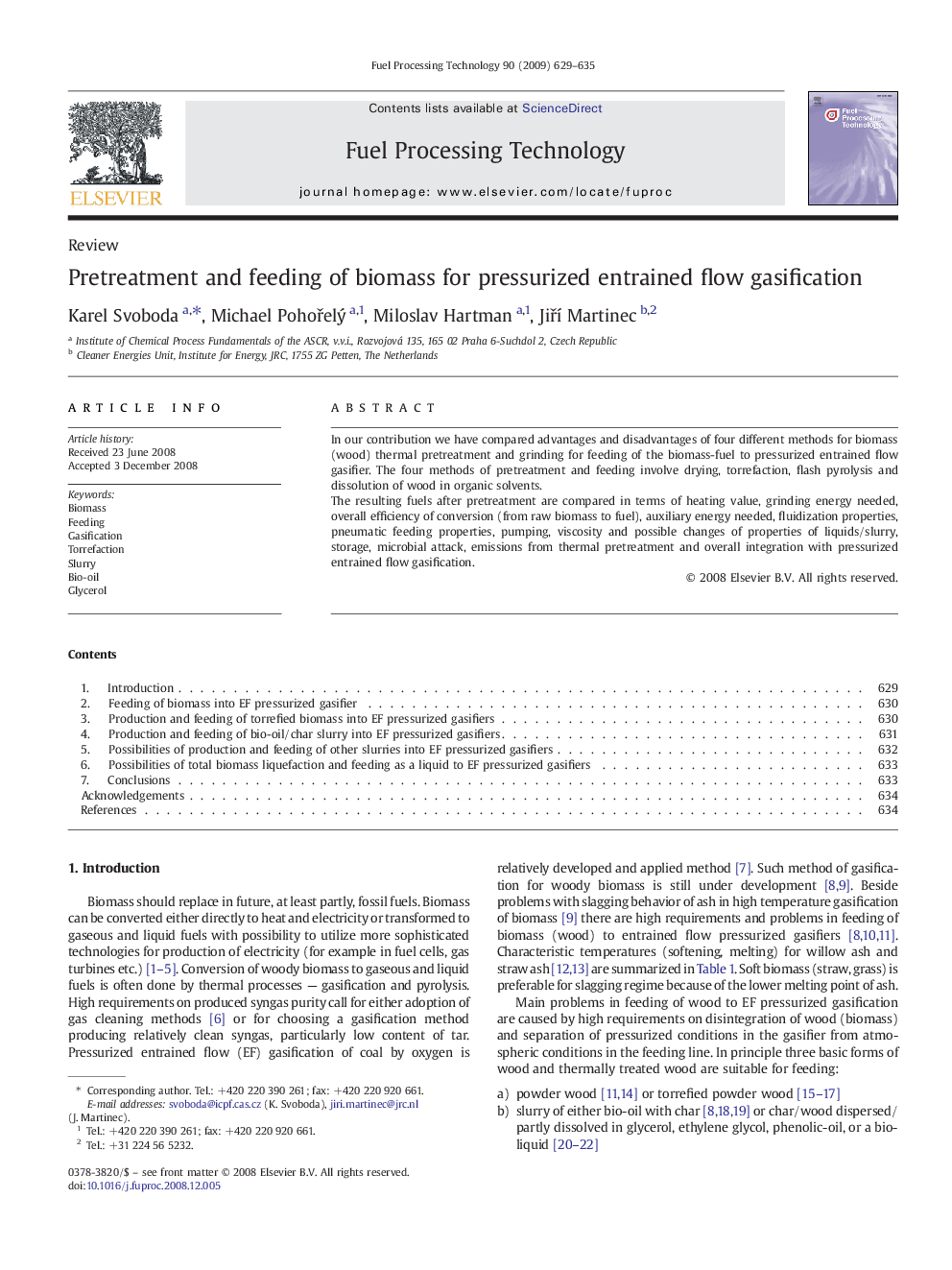 Pretreatment and feeding of biomass for pressurized entrained flow gasification