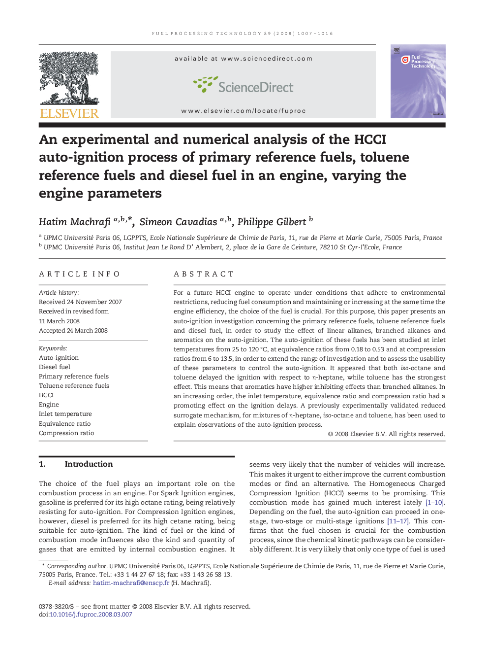 An experimental and numerical analysis of the HCCI auto-ignition process of primary reference fuels, toluene reference fuels and diesel fuel in an engine, varying the engine parameters