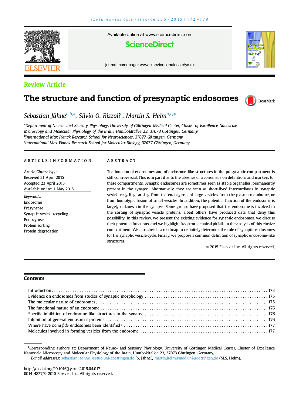 The structure and function of presynaptic endosomes