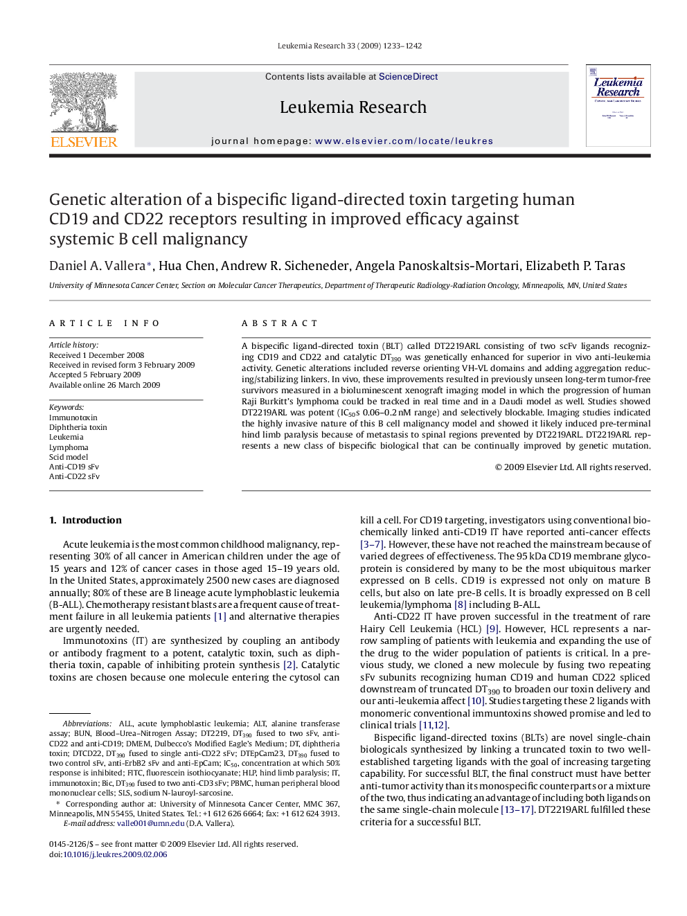 Genetic alteration of a bispecific ligand-directed toxin targeting human CD19 and CD22 receptors resulting in improved efficacy against systemic B cell malignancy