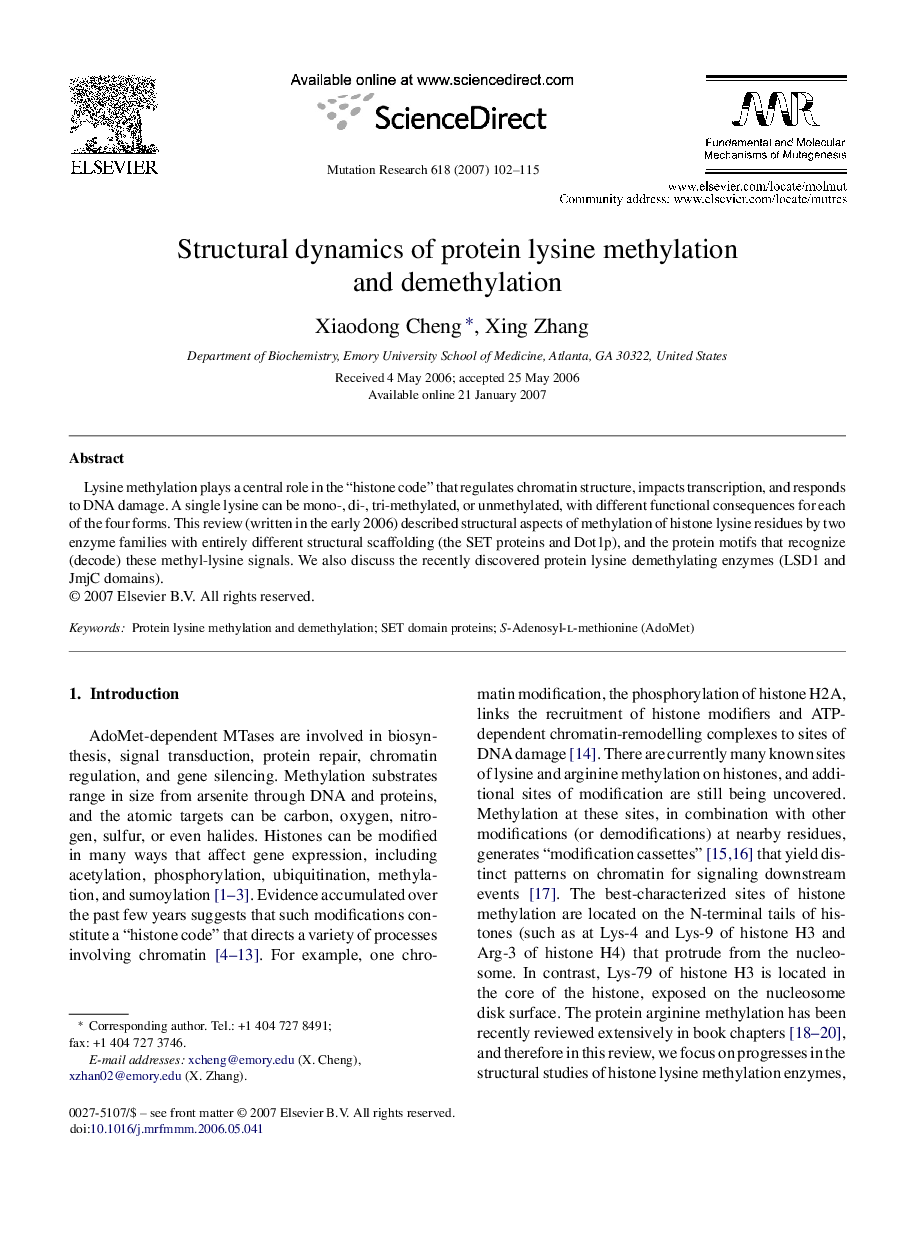 Structural dynamics of protein lysine methylation and demethylation