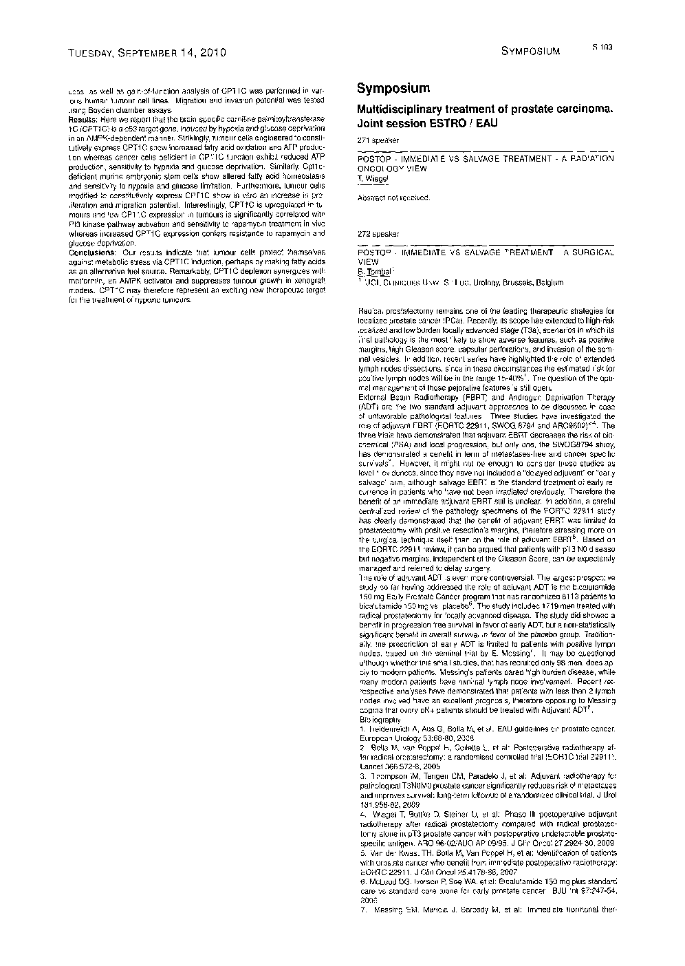 عکس صفحه اول مقاله: Symposium Symposium