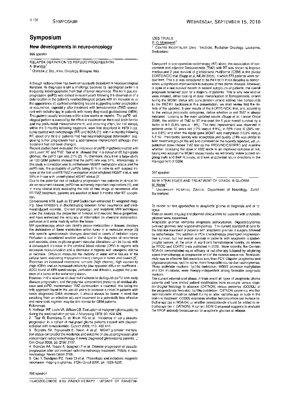 Symposium