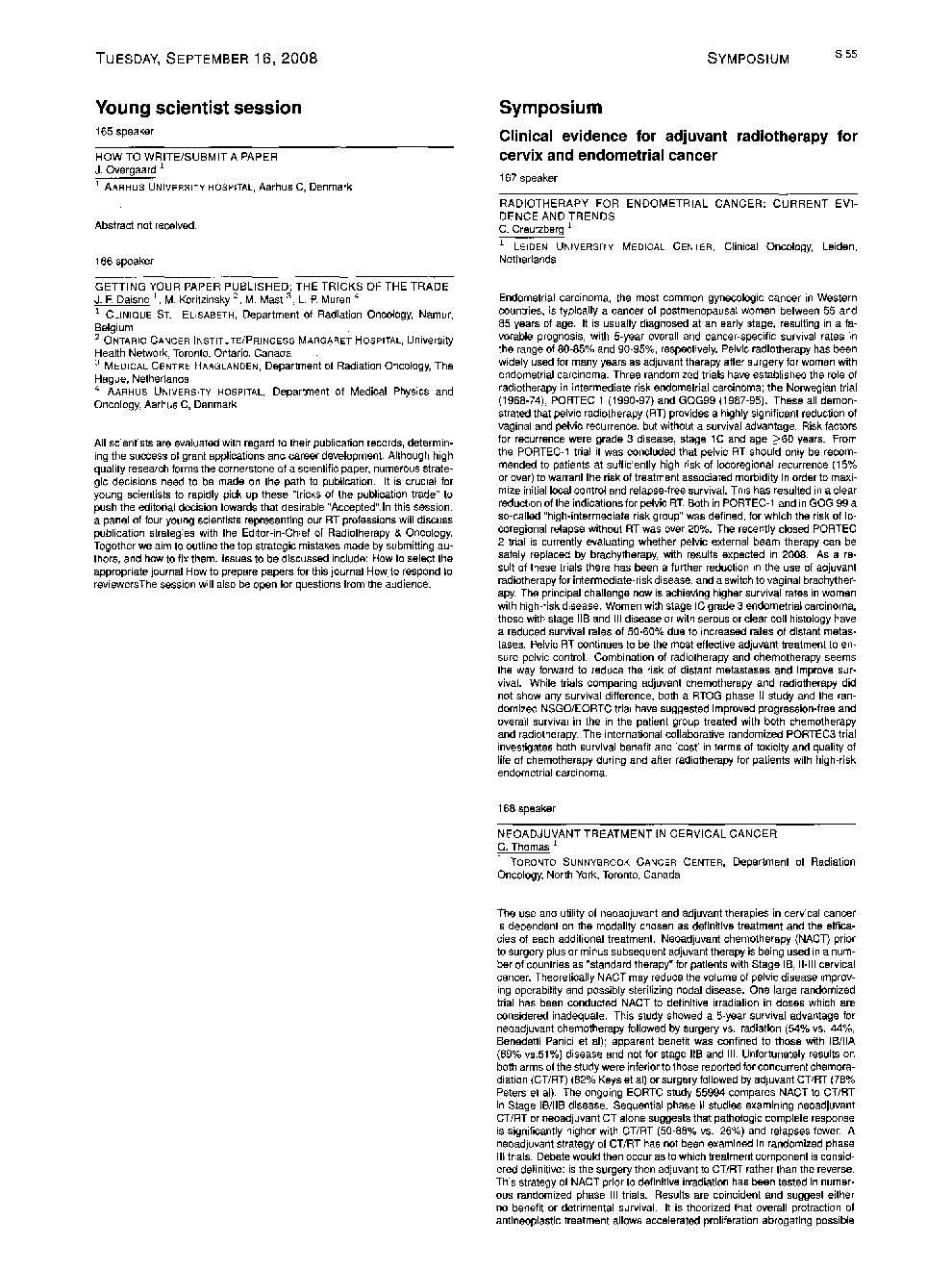 Symposium