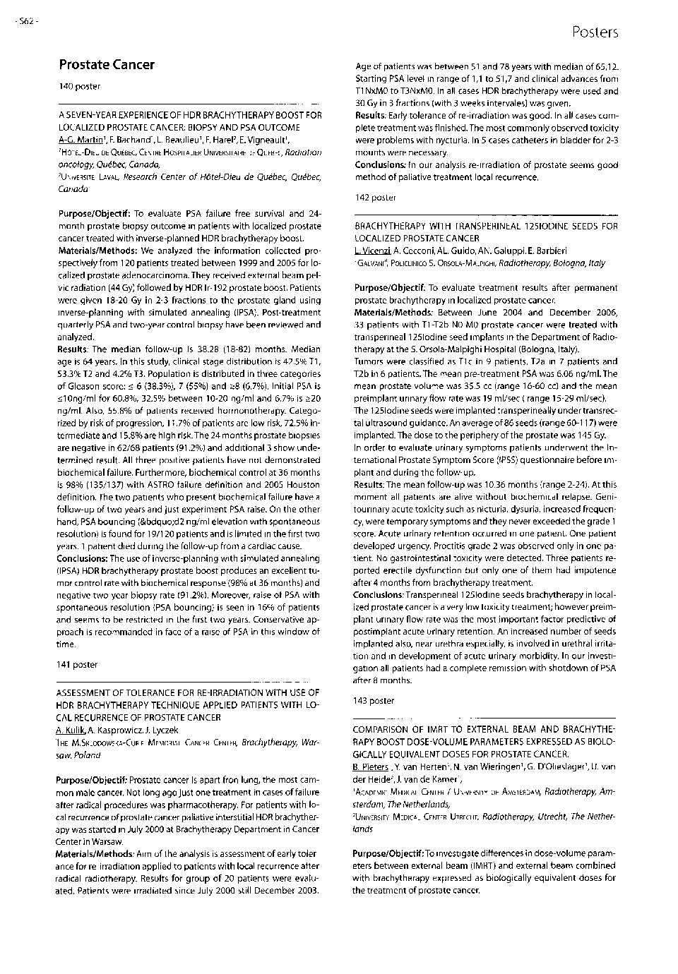 Prostate cancer