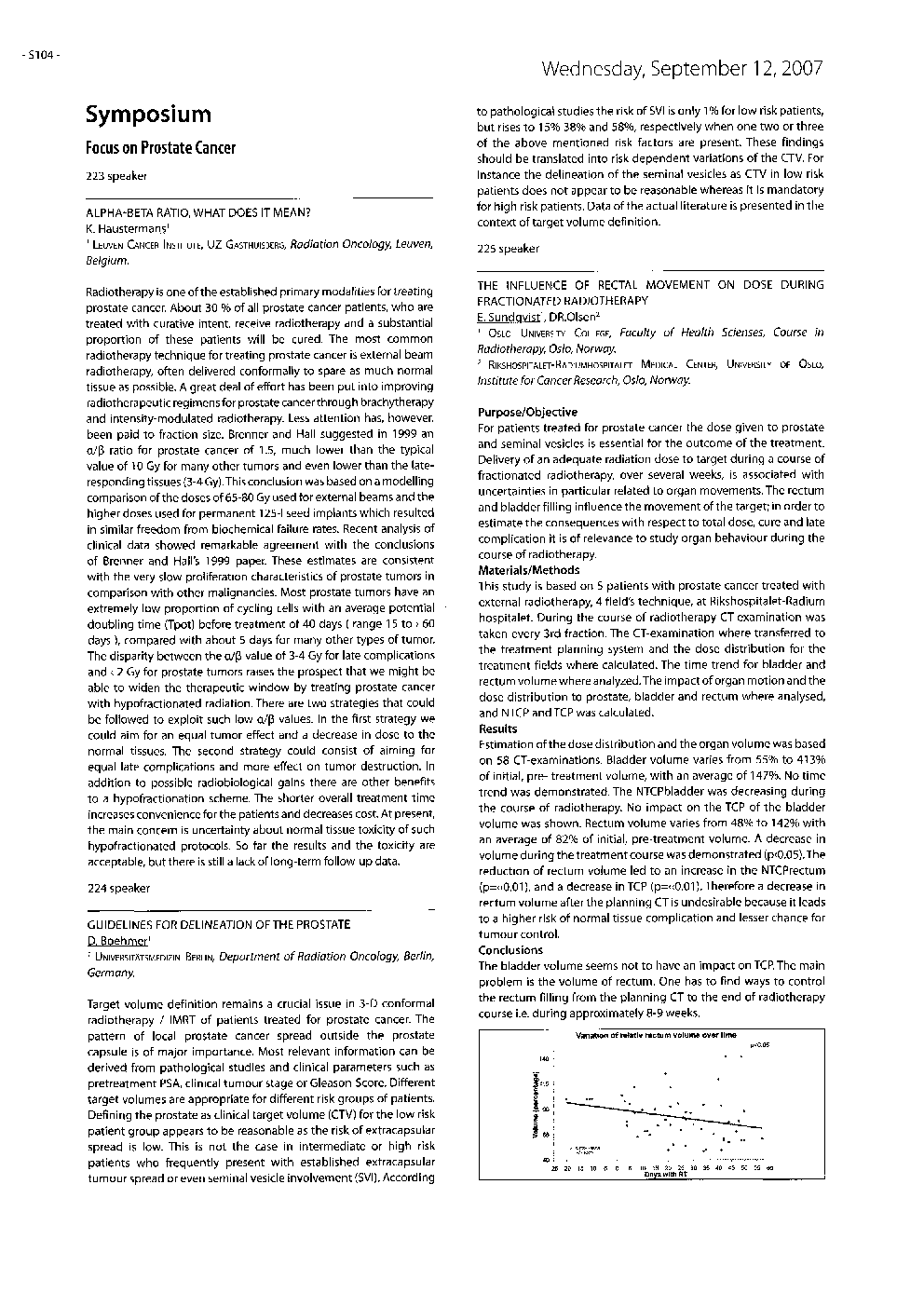 Symposium