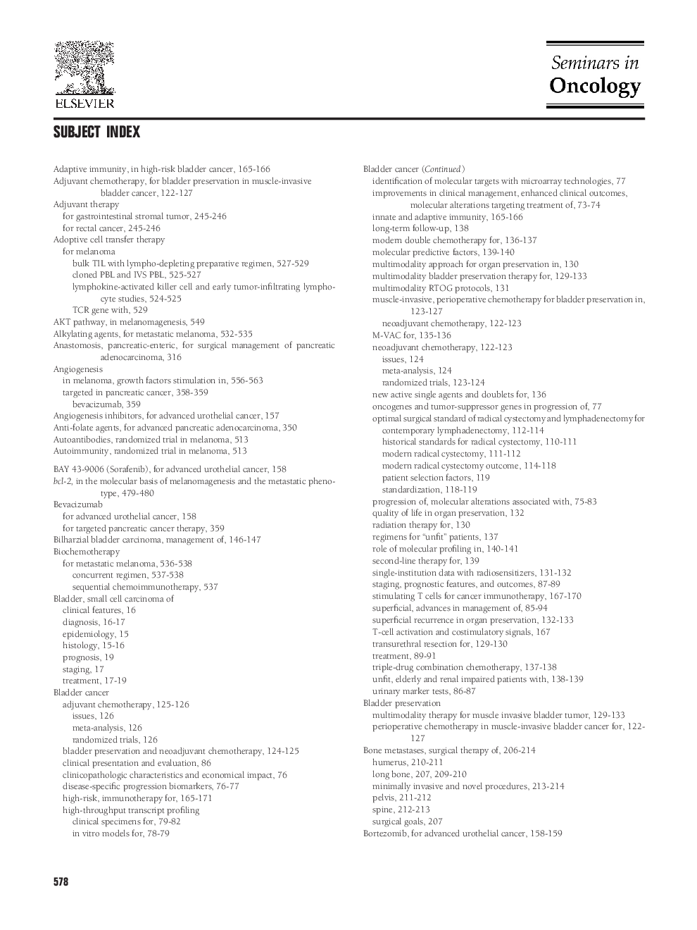 Subject Index