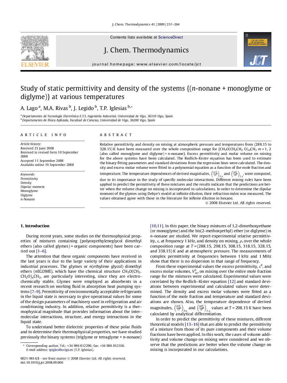 Study of static permittivity and density of the systems {(n-nonane + monoglyme or diglyme)} at various temperatures