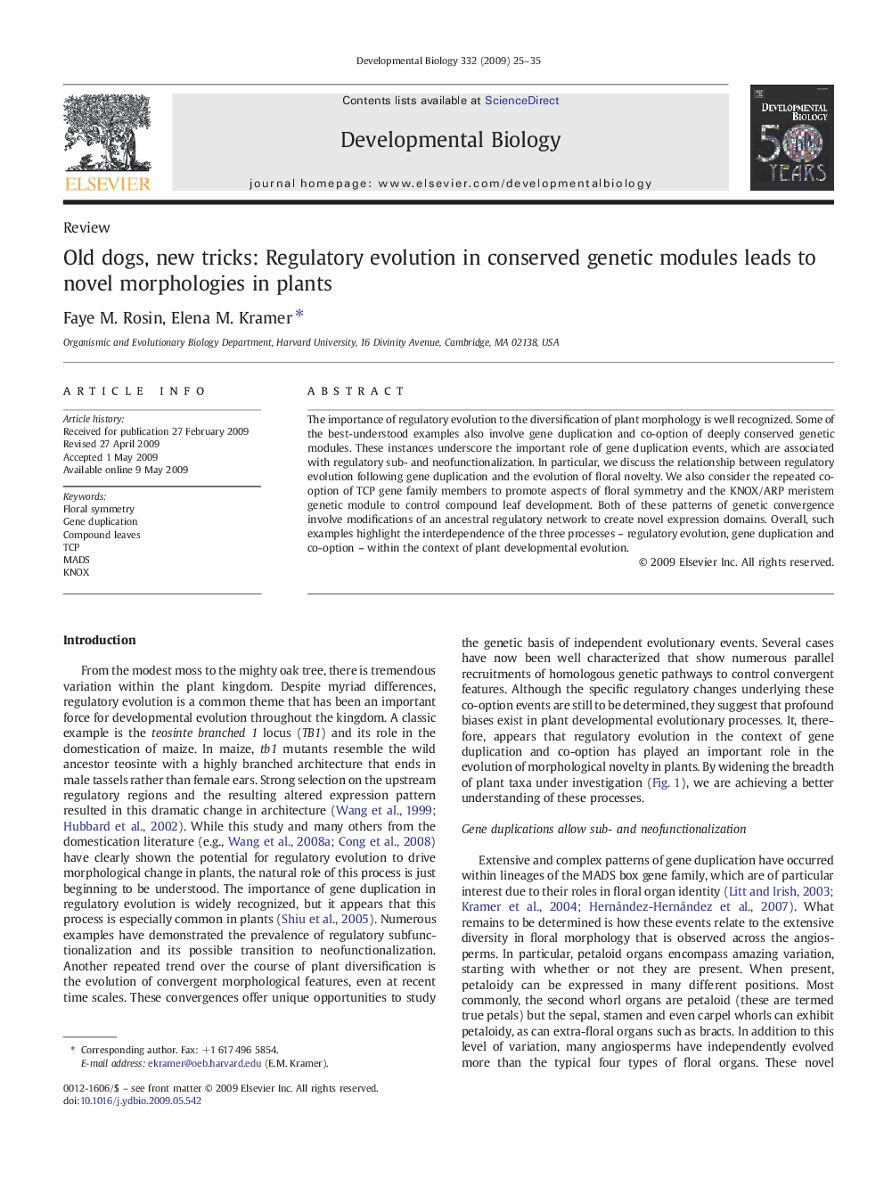 Old dogs, new tricks: Regulatory evolution in conserved genetic modules leads to novel morphologies in plants