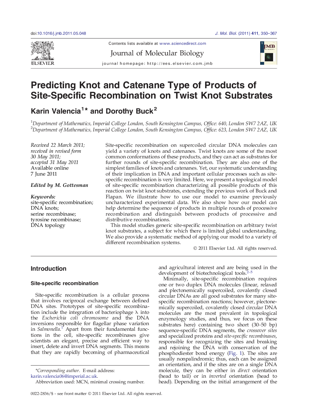 Predicting Knot and Catenane Type of Products of Site-Specific Recombination on Twist Knot Substrates