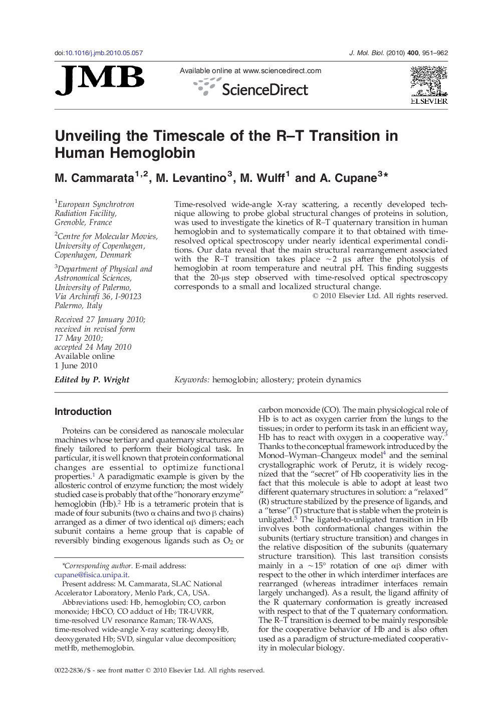 Unveiling the Timescale of the R–T Transition in Human Hemoglobin