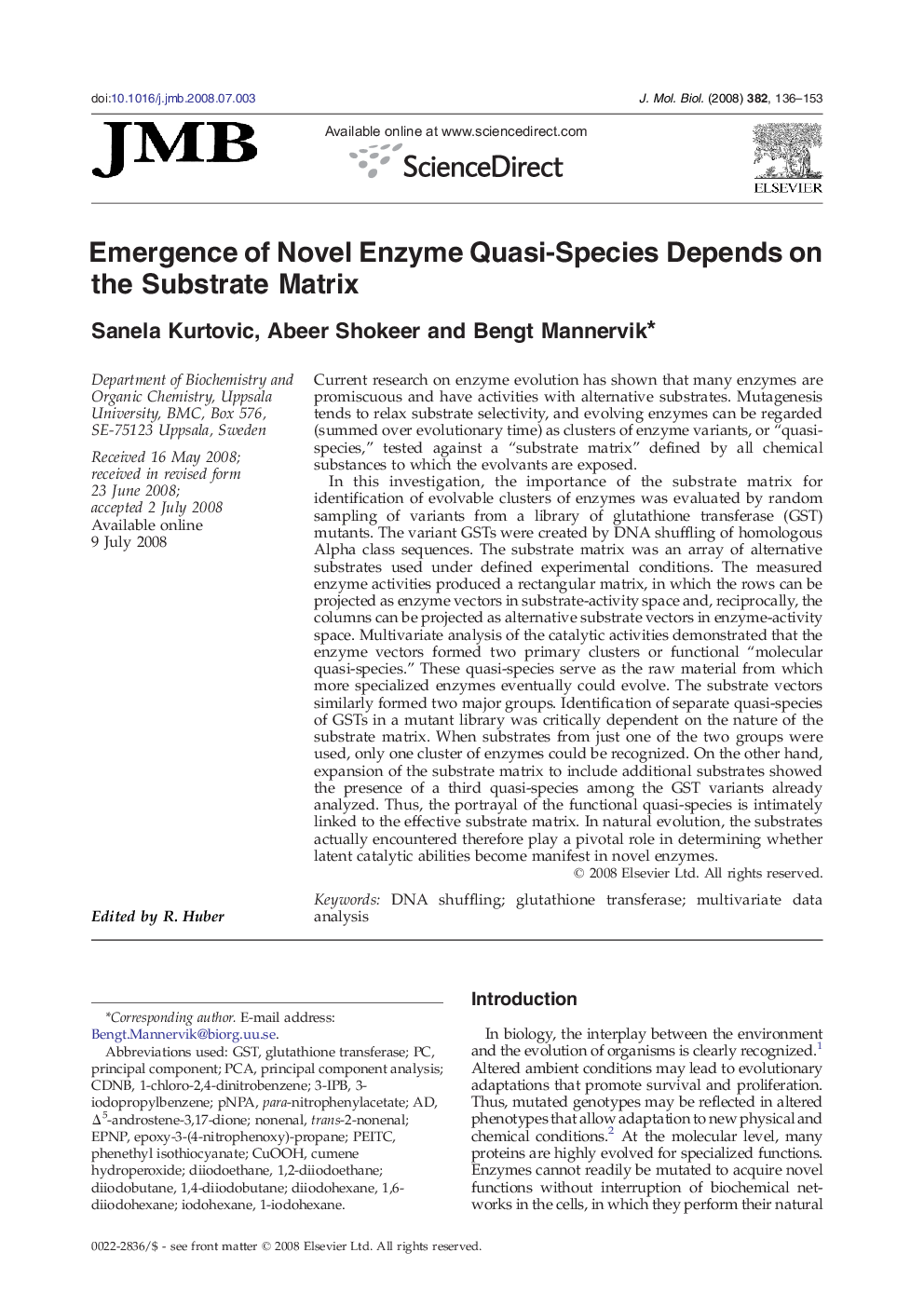 Emergence of Novel Enzyme Quasi-Species Depends on the Substrate Matrix