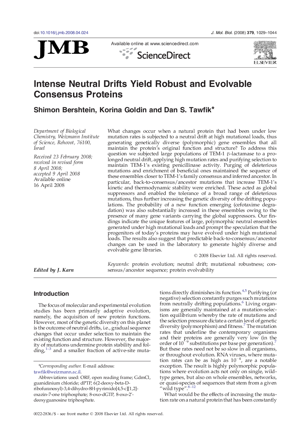 Intense Neutral Drifts Yield Robust and Evolvable Consensus Proteins