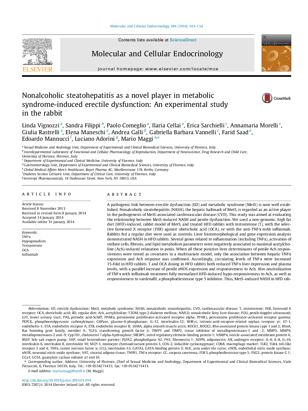 Nonalcoholic steatohepatitis as a novel player in metabolic syndrome-induced erectile dysfunction: An experimental study in the rabbit