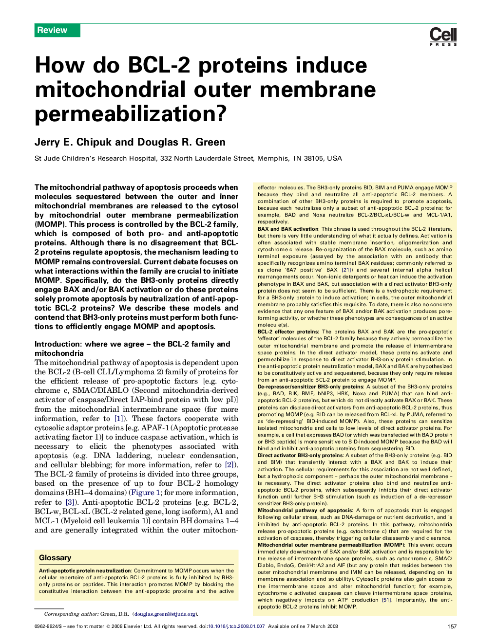 How do BCL-2 proteins induce mitochondrial outer membrane permeabilization?