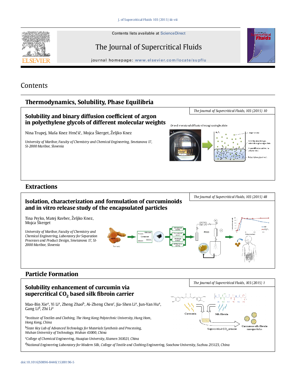 Contents Page/Graphical Abstract